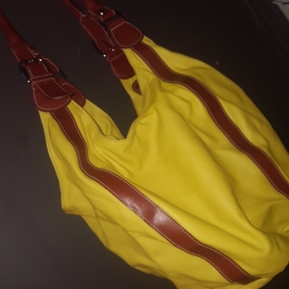 Marco Buggiani Made in Italy Leather Bucket Bag